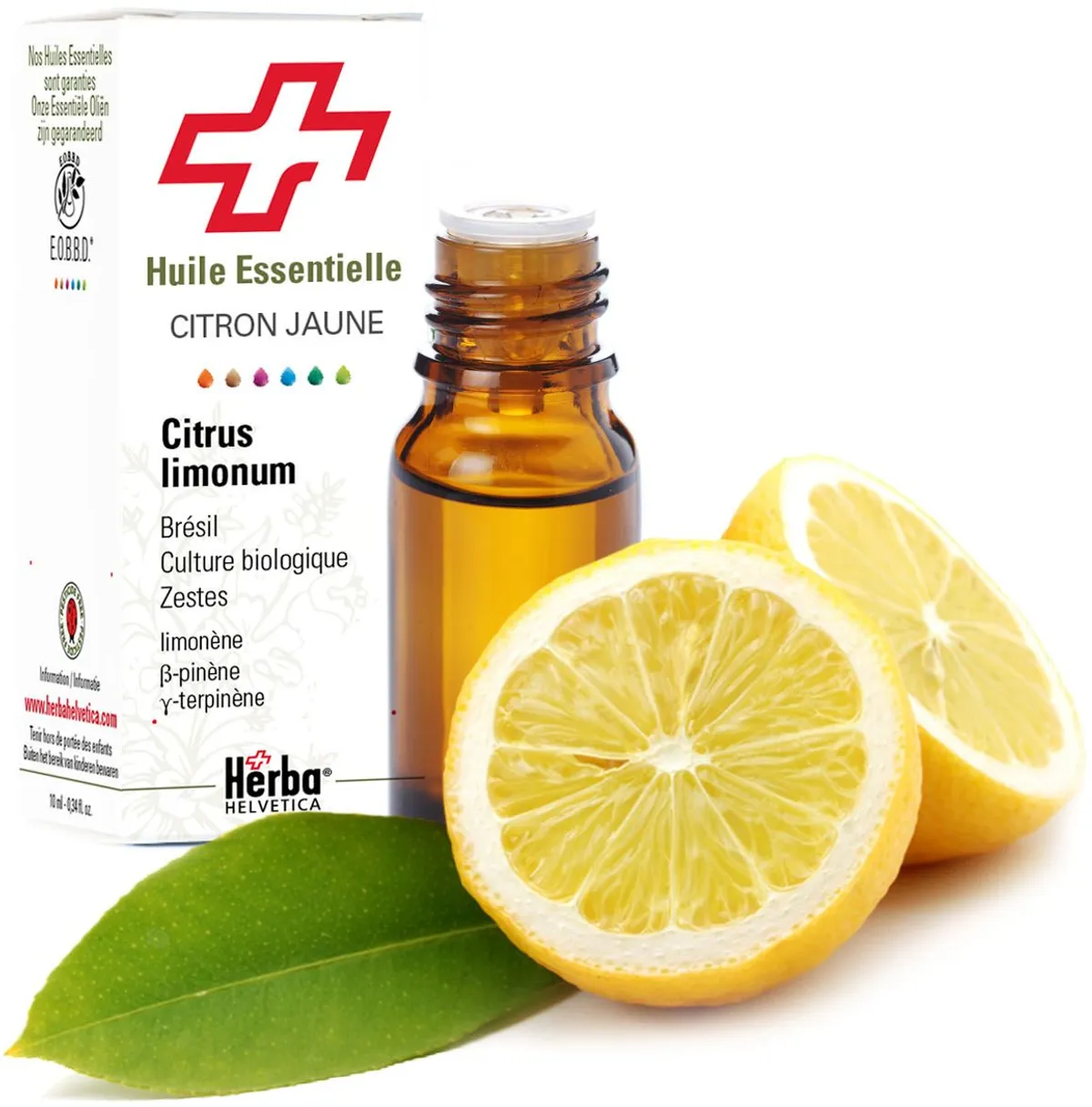 Herba Helvetica Citron Jaune Huile Essentielle 10ml