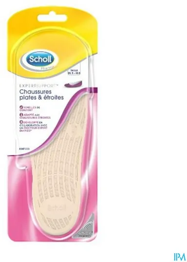 Scholl Expertsupport platte en smalle schoenen