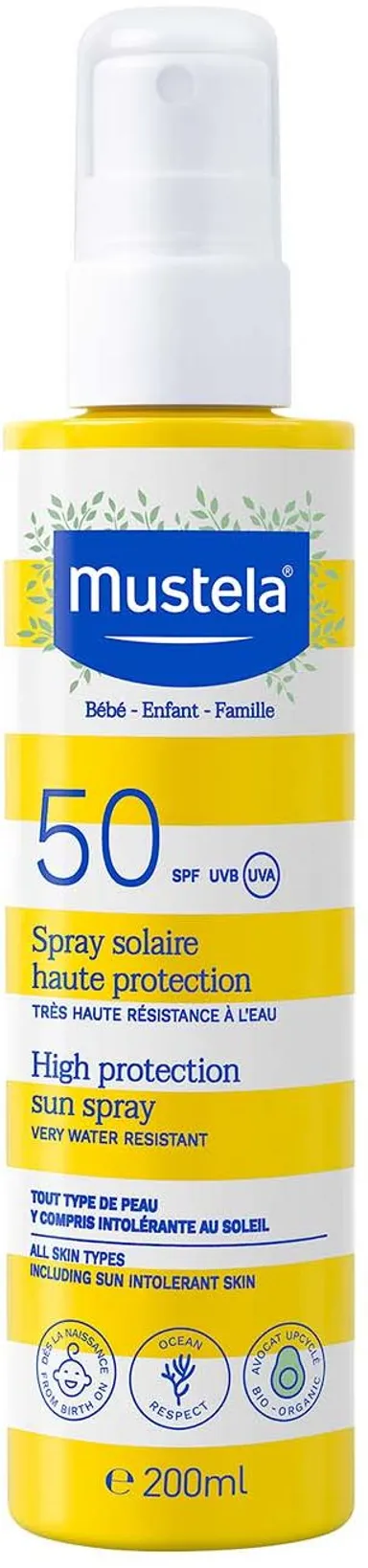 Mustela Zonnemelk Zeer Hoge Beschermingsfactor SPF50+ 200ml