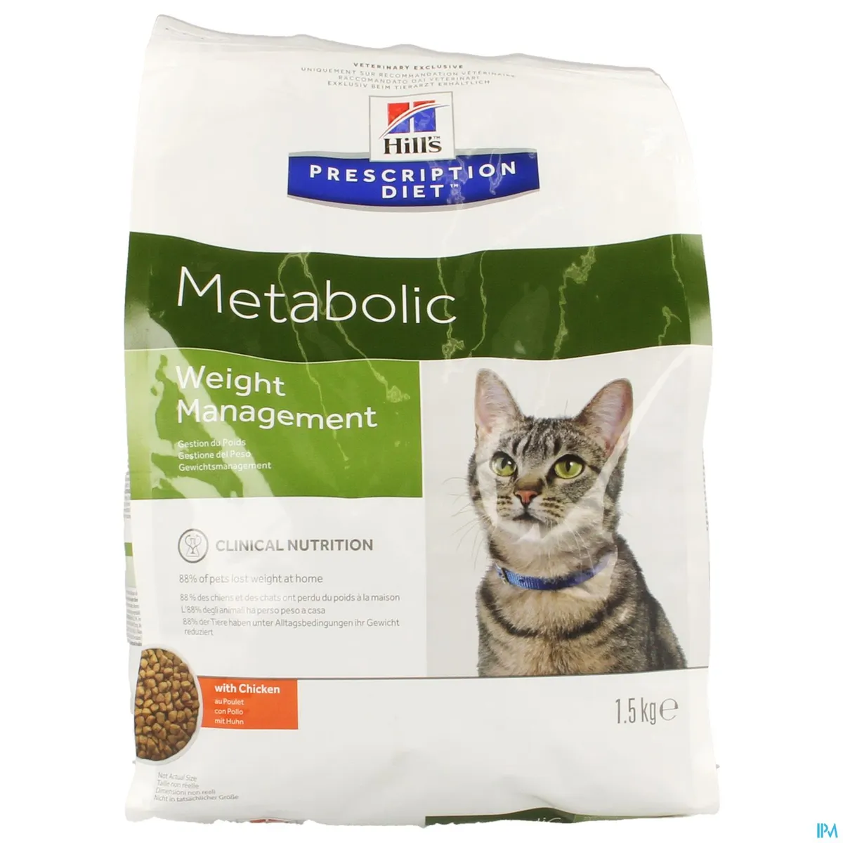 Hill's Prescription Diet Metabolic Chat Poulet 1,5kg