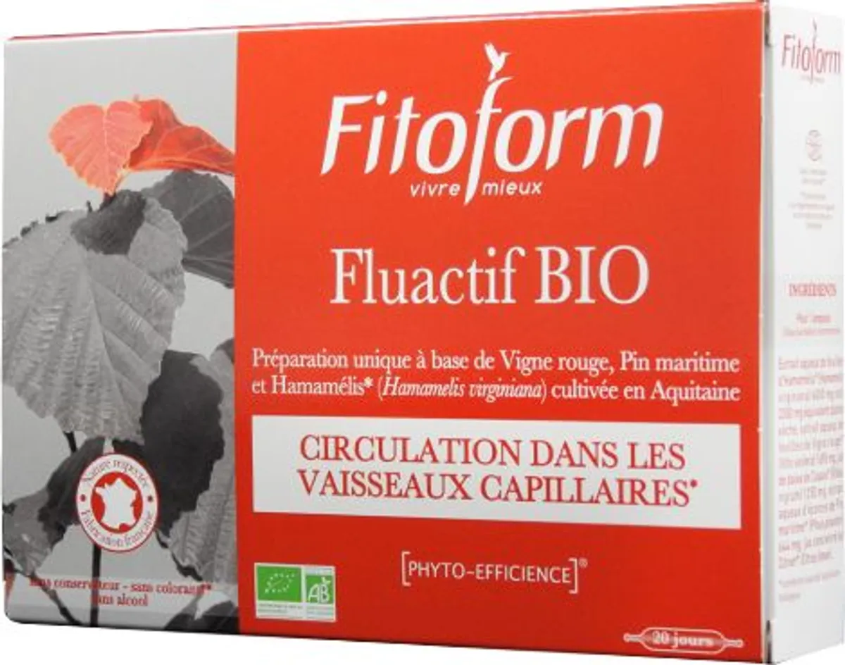 Fluactif BIO 20 Ampoules x10ml