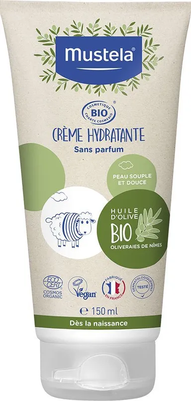 Mustela Bio Hydraterende Crème 150 ml
