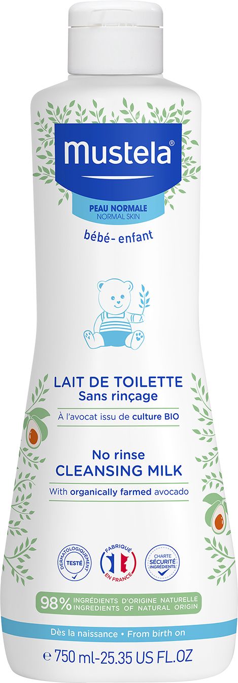 Mustela Reinigingsmelk Normale Huid 750 ml - Mustela
