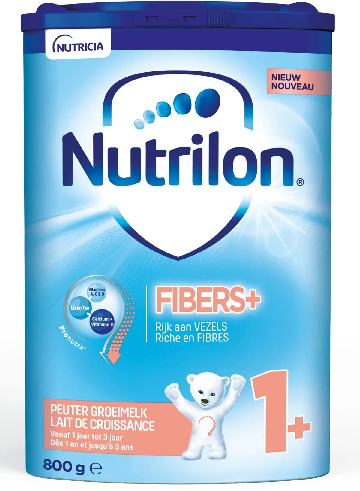 Nutrilon Fibers+ 1+ Lait De Croissance 800g