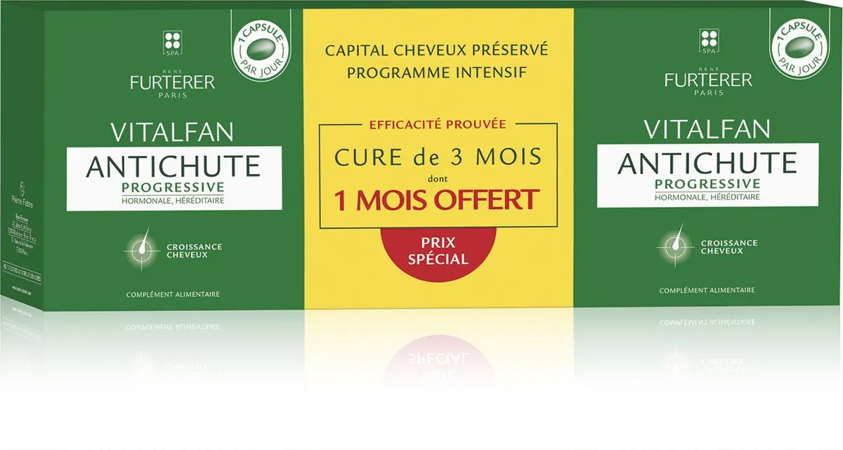 Vitalfan Trio Antichute Progressive Caps 90