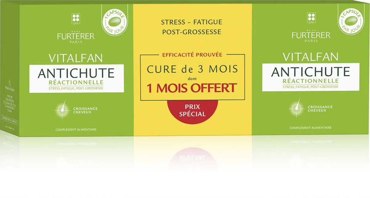 Vitalfan Trio Tegen Occasionele Haaruitval Caps 90