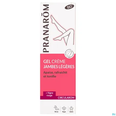 Pranarôm Circularom Bio Gel Crème Lichte Benen 100 ml