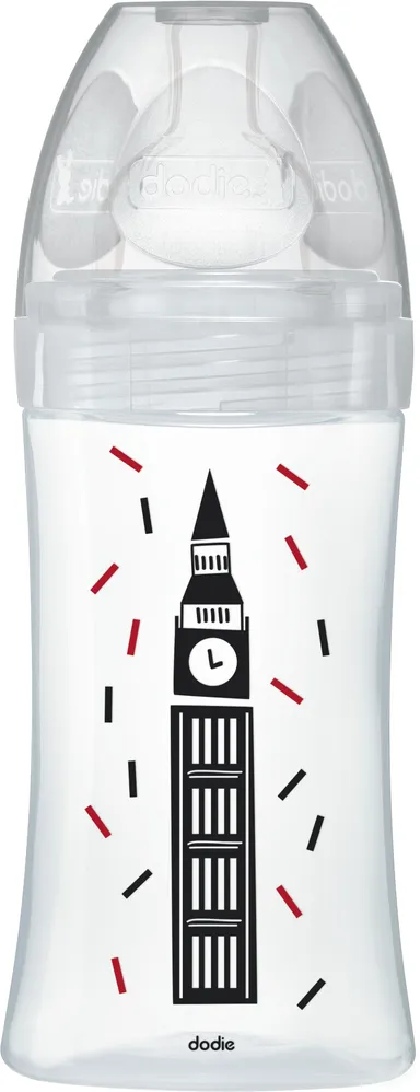 Dodie Glazen Zuigfles Sensation+ Londen 270 ml
