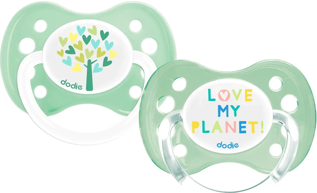 Dodie Fopspeen Anat. Silic.0-6m Love My Planet A83