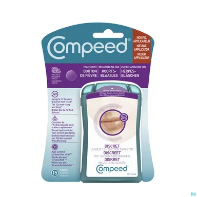 Compeed Patch Bouton Fievre 15 Avec Applicateur