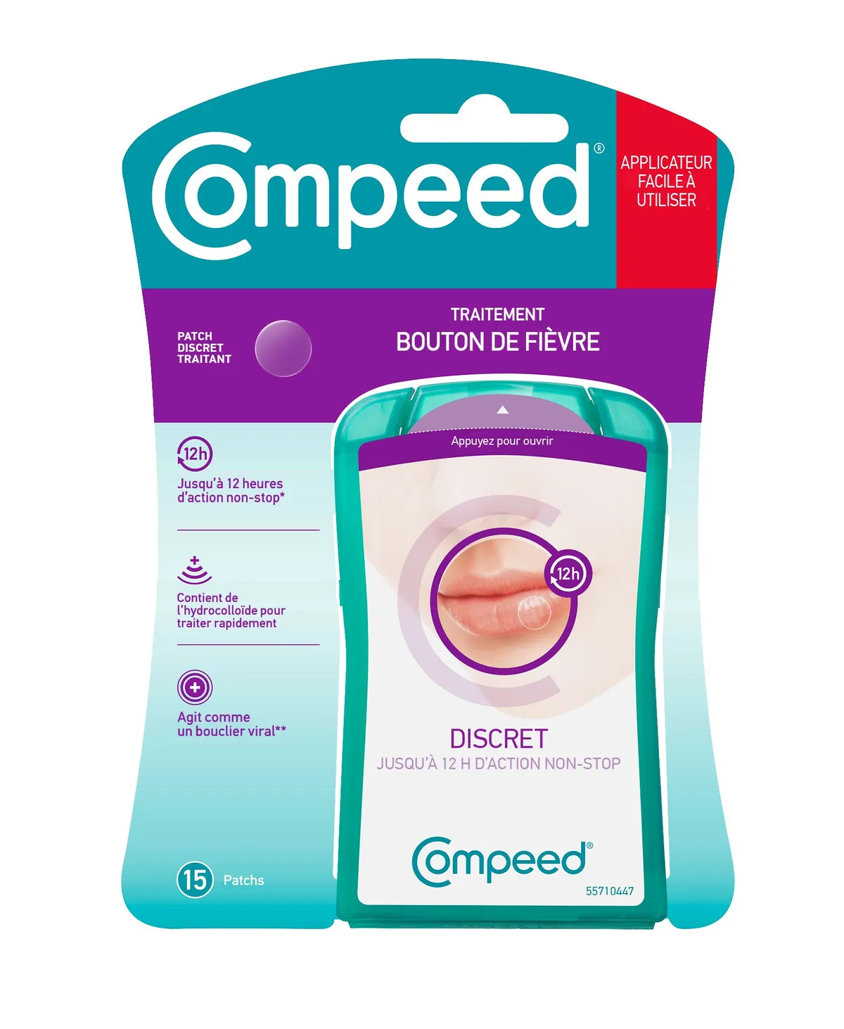 Compeed Patch Koortsblaar 15 Met Applicator