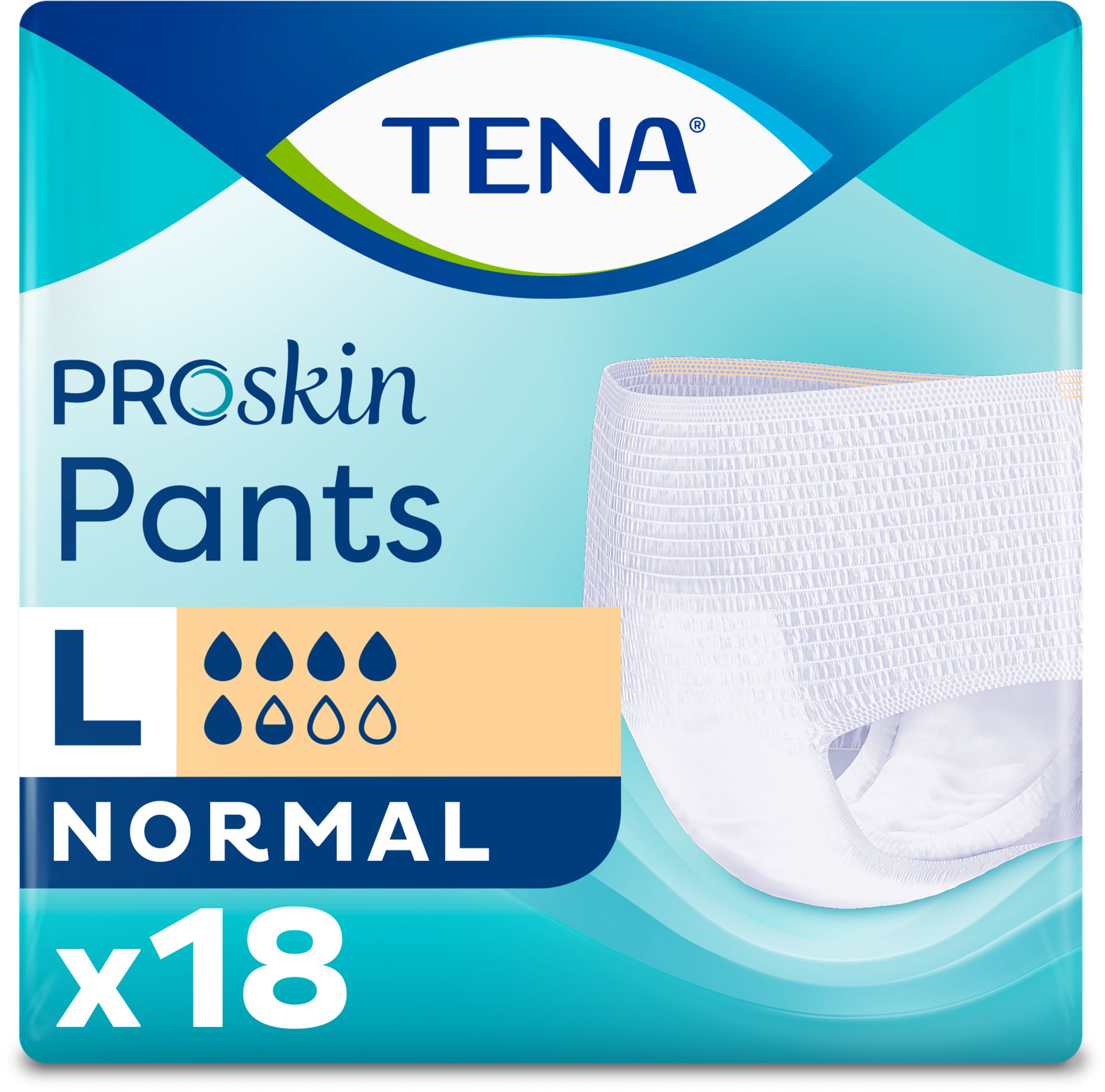 TENA Pants Normal ProSkin Large - 18 stuks - Tena