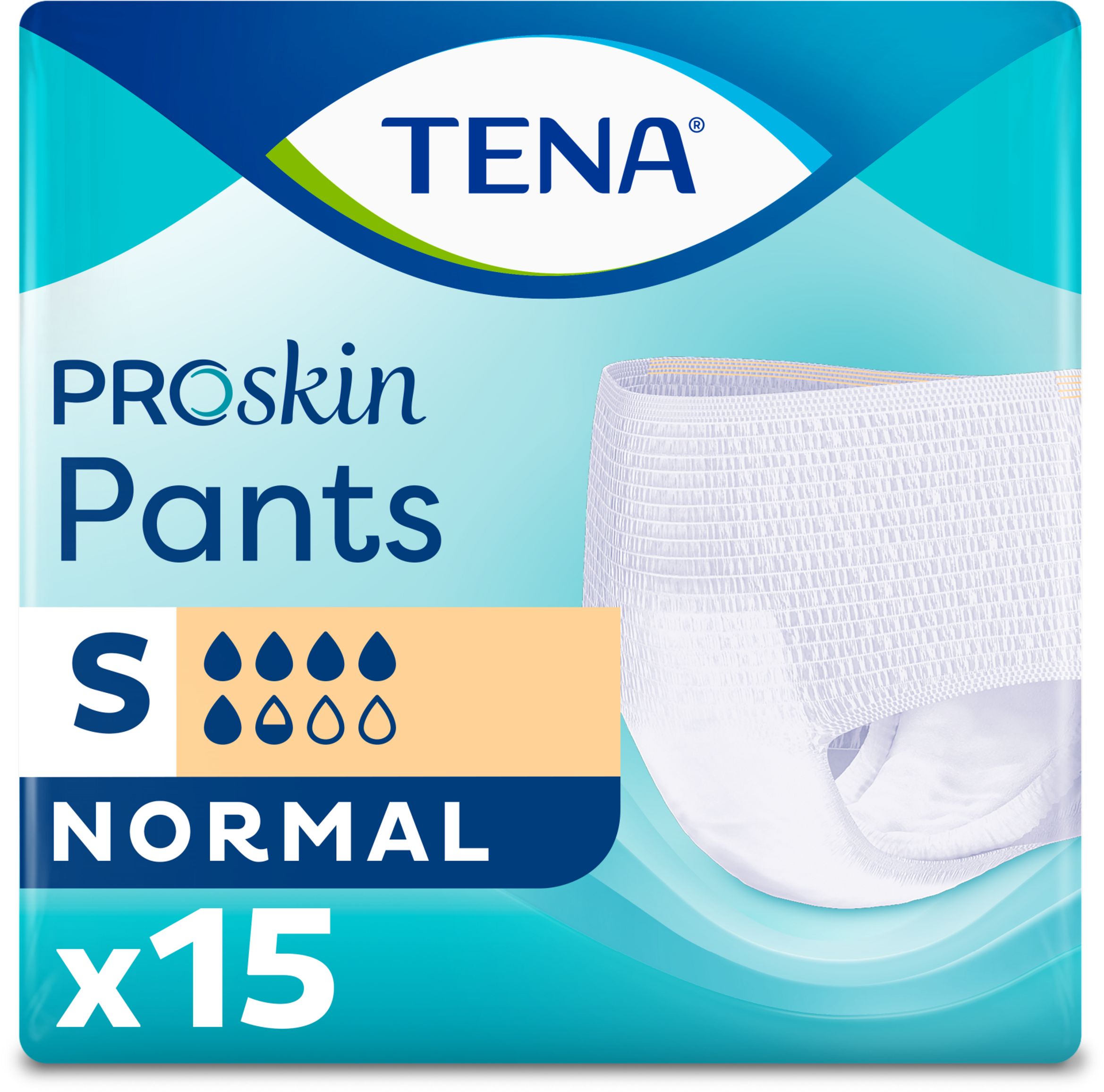 Tena Proskin Pants Normal Small 15 - Tena