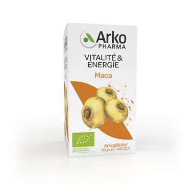 Arkogelules Maca Bio 40 Capsules