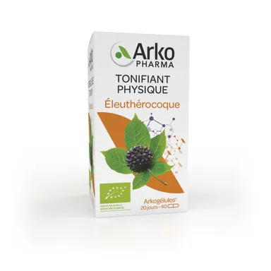 Arkogelules Eleutherocoque Bio 40 Capsules