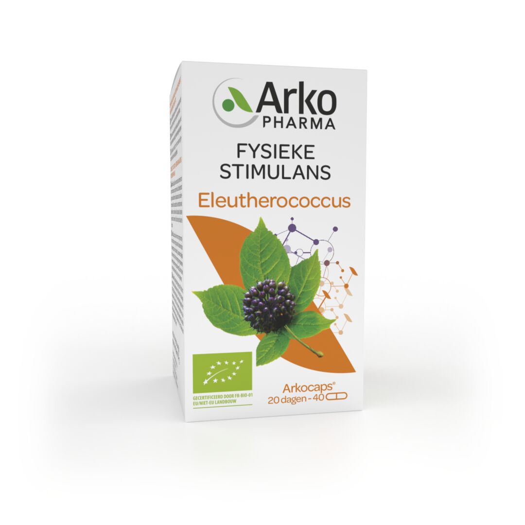 Arkogelules Eleutherococcus Bio 40 Capsules