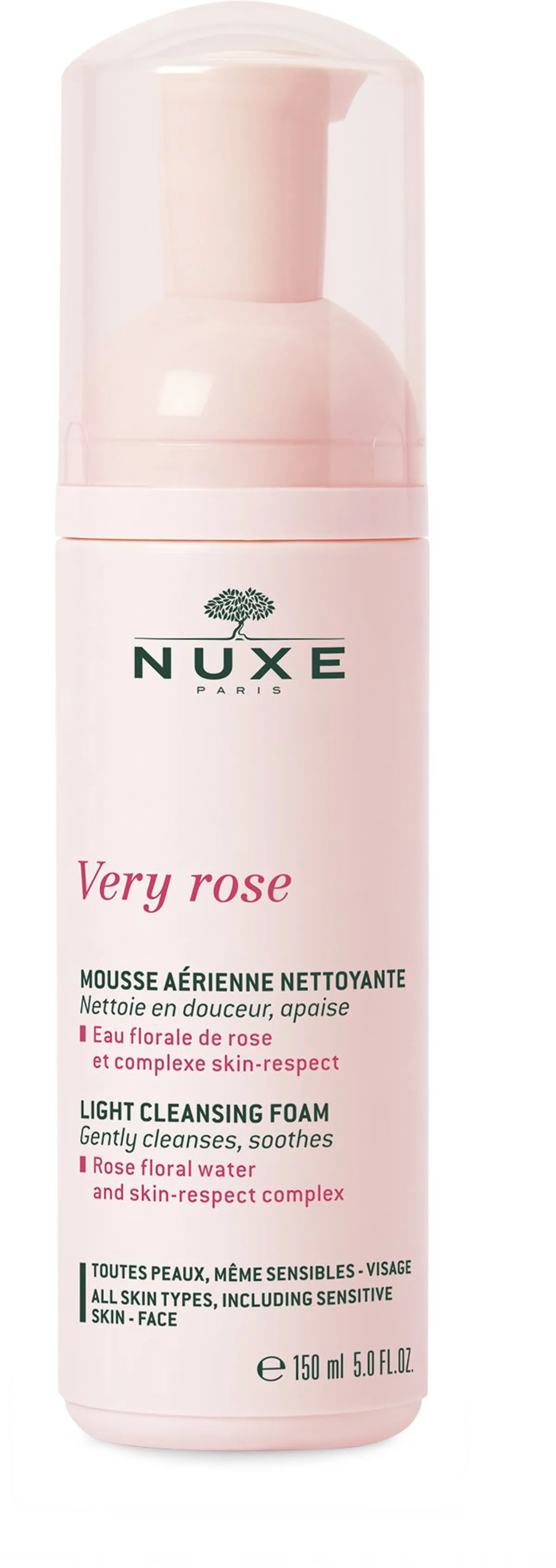 Nuxe Very Rose Luchtige Reinigingsmousse 150 ml
