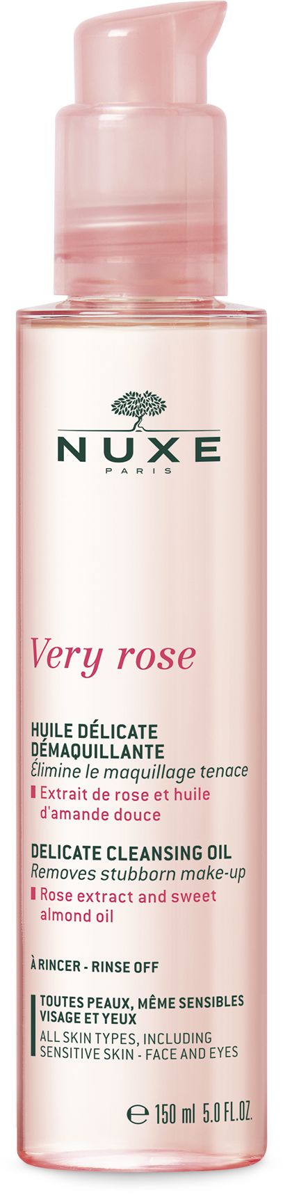 Nuxe Very Rose Delicate Ontschminkingsolie 150 ml - Nuxe