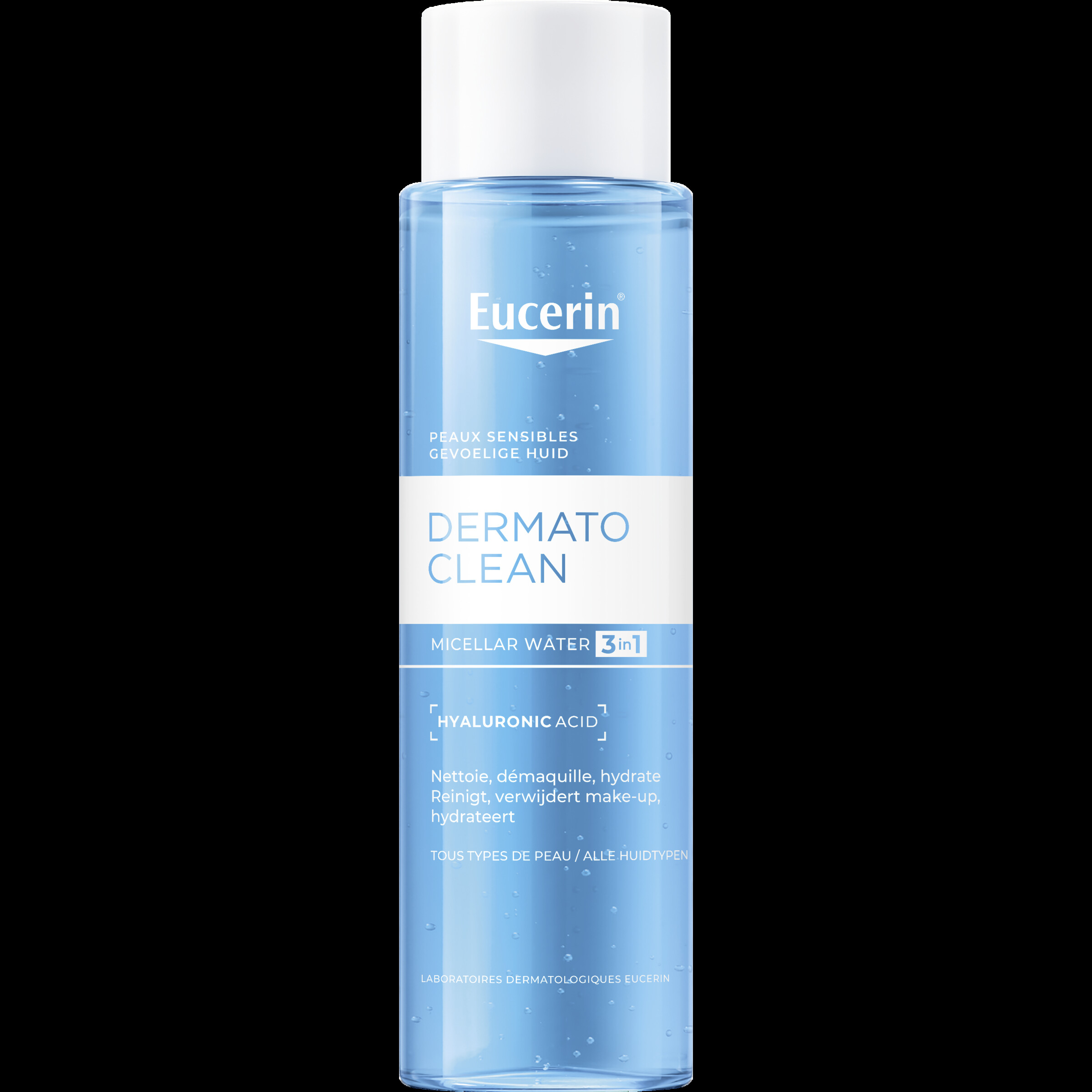 Eucerin DermatoClean [Hyaluron] Micellair Water 3 in 1 Alle Huidtypen 400ml - Eucerin