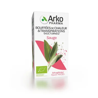 Arkogelules Sauge Bio 45 Capsules
