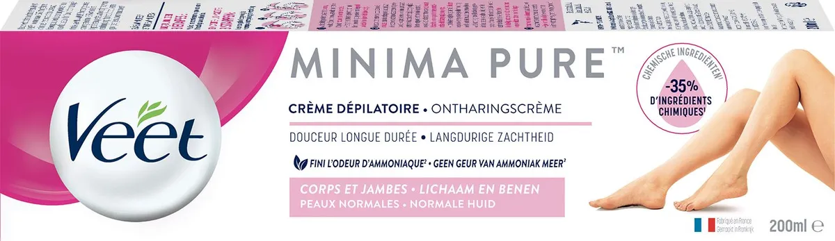 Veet Silk & Fresh Crème Dépilatoire Peaux Normales 200ml