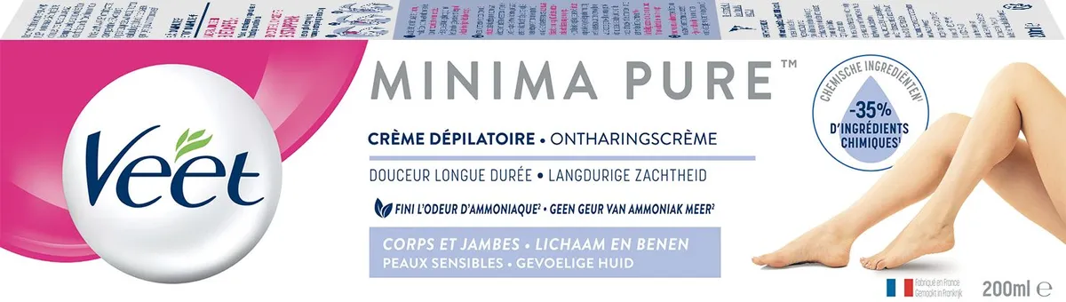 Veet Silk & Fresh Crème Dépilatoire Peaux Sensibles 200ml