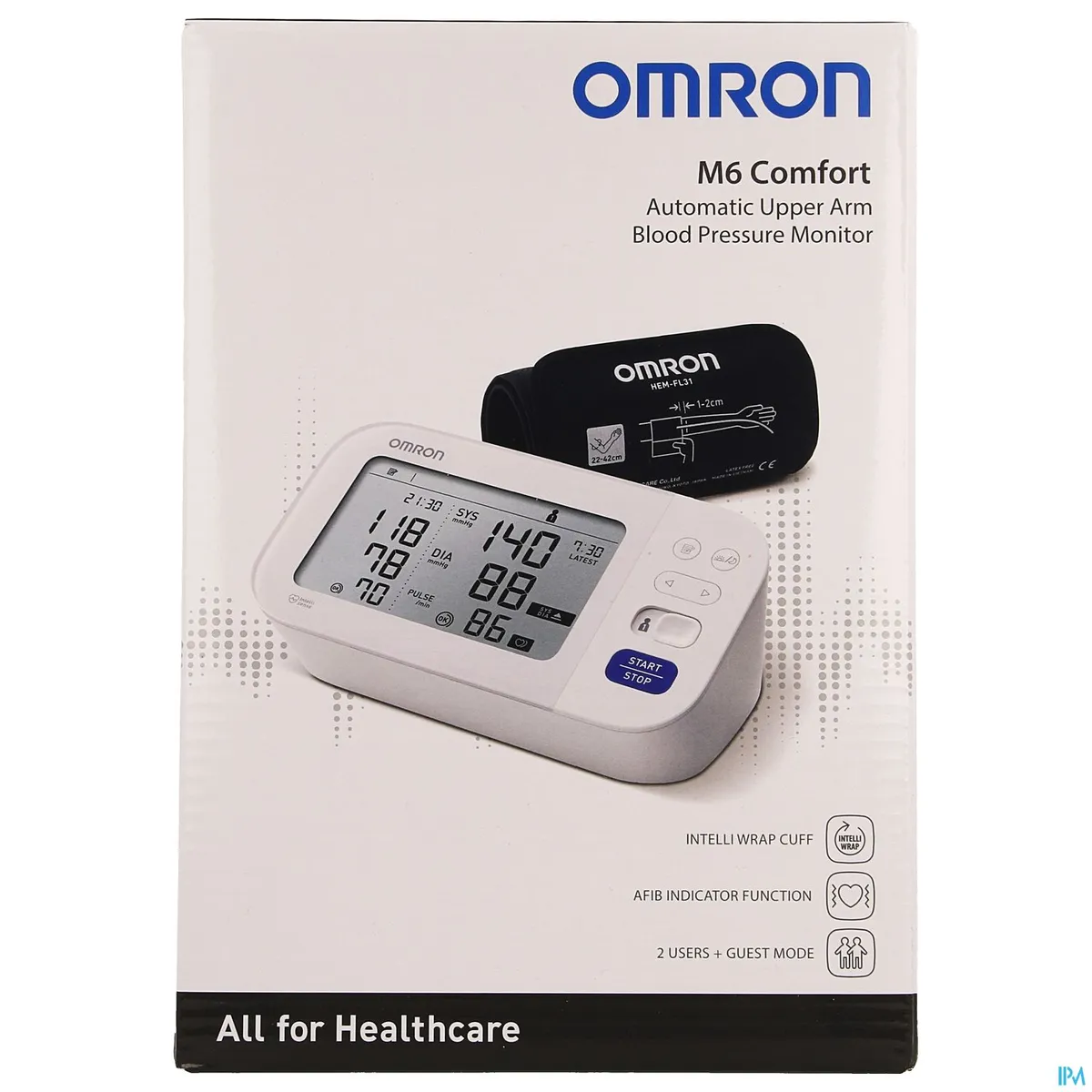 Omron M6 Comfort Tensiomètre Bras HEM-7360-E