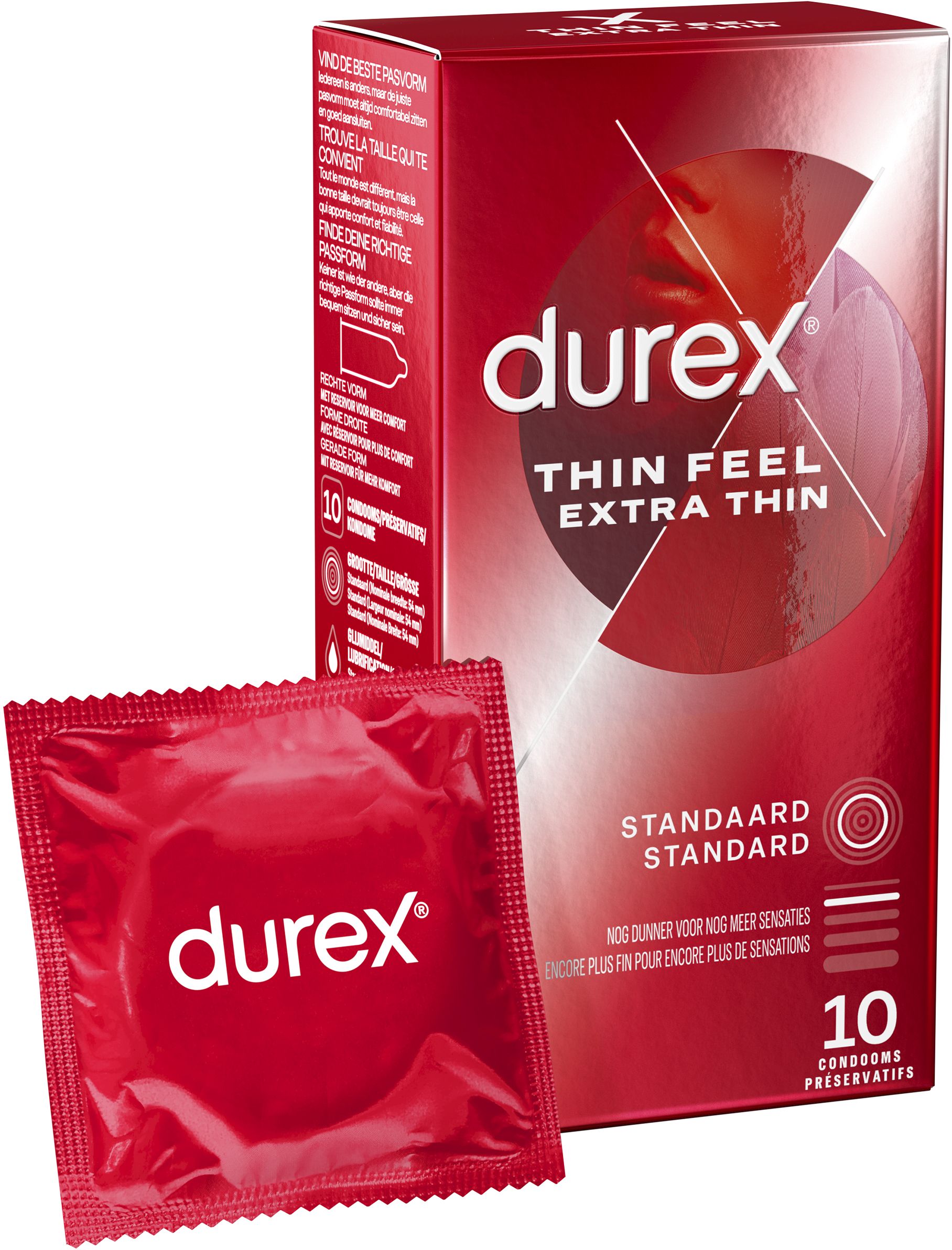 Durex Thin Feel Extra Thin Condooms 10 - Durex