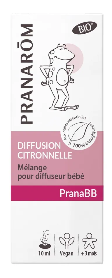 Pranarôm PranaBB Diffusion Citronnelle 10ml
