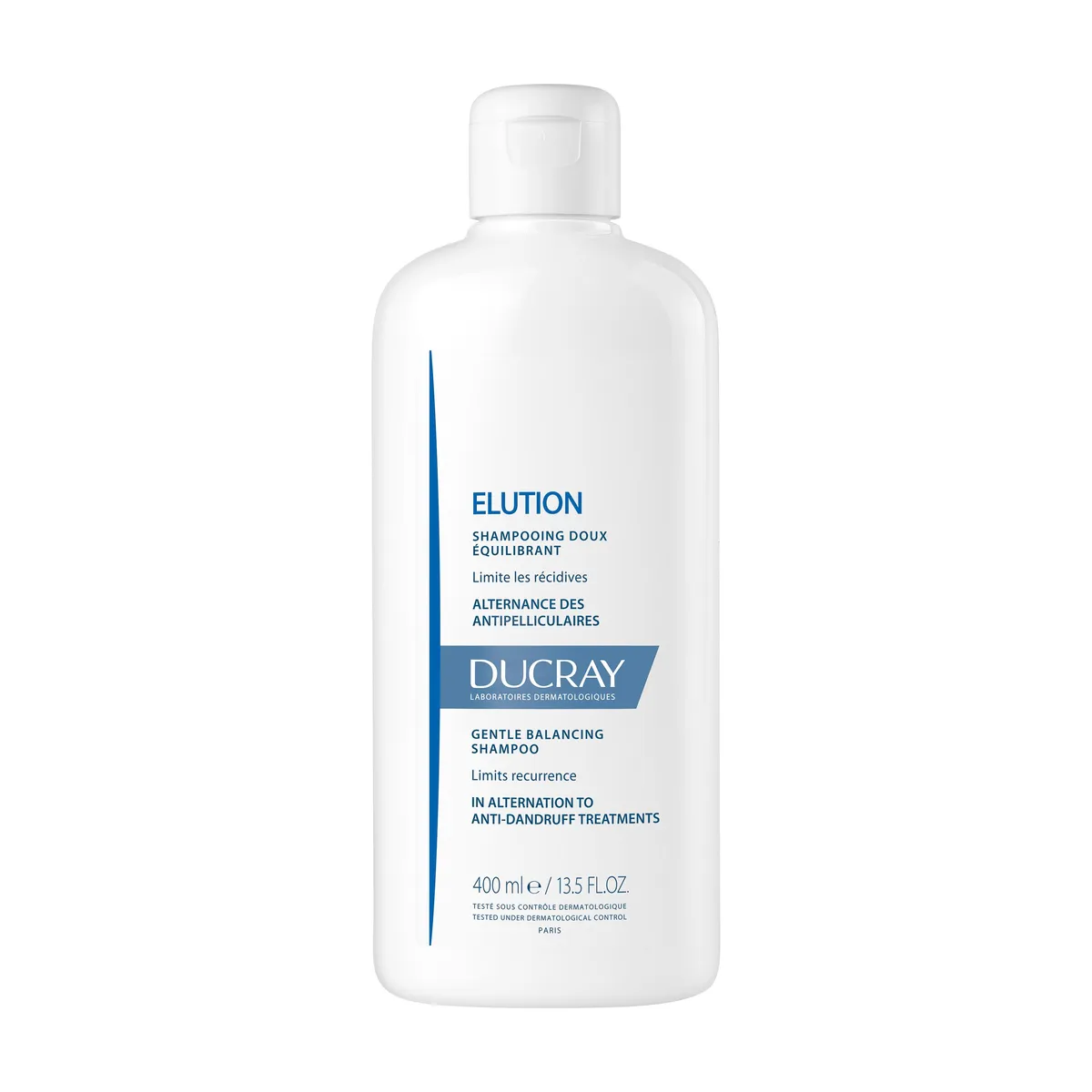 Ducray Kelual Elution Milde Evenwicht Herstellende Shampoo 400Ml