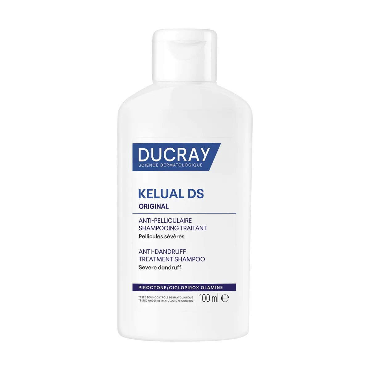 Ducray Kelual Ds Verzorgende Shampoo Hardnekkige Roos & Jeuk 100Ml