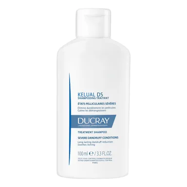 Ducray Kelual Ds Verzorgende Shampoo Hardnekkige Roos & Jeuk 100Ml