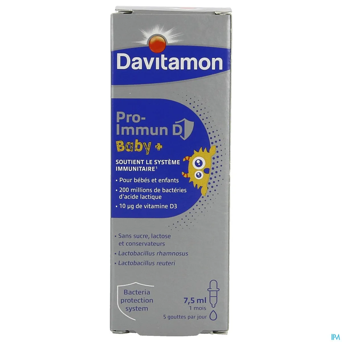 DAVITAMON PRO-IMMUN D BABY 7,5ML