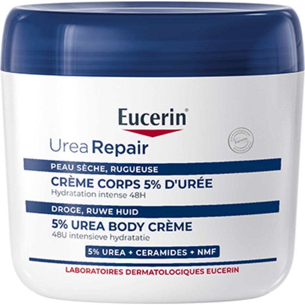Eucerin UreaRepair Plus 5% Urea Body Crème Droge en Ruwe Huid Pot 450ml - Eucerin