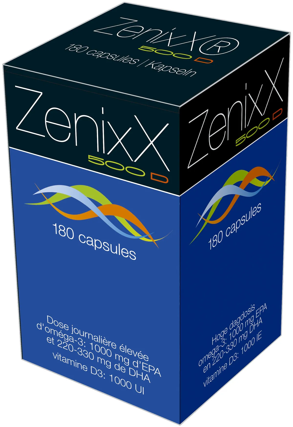 ZenixX 500 D 180 Capsules