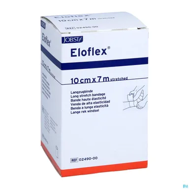 Eloflex Bande Haute Elasticité Compression Légère 10cm x 7 m