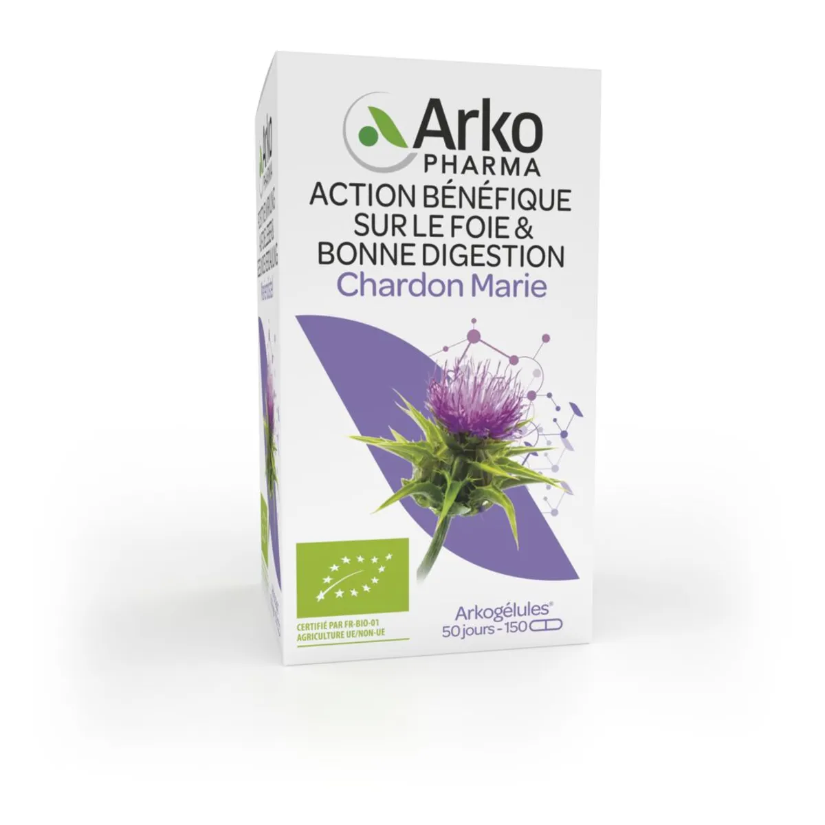 Arkogelules Chardon Marie Bio 150 Capsules