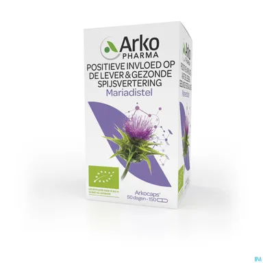 Arkogelules Mariadistel Bio 150 Capsules