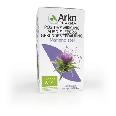Arkogelules Mariadistel Bio 150 Capsules