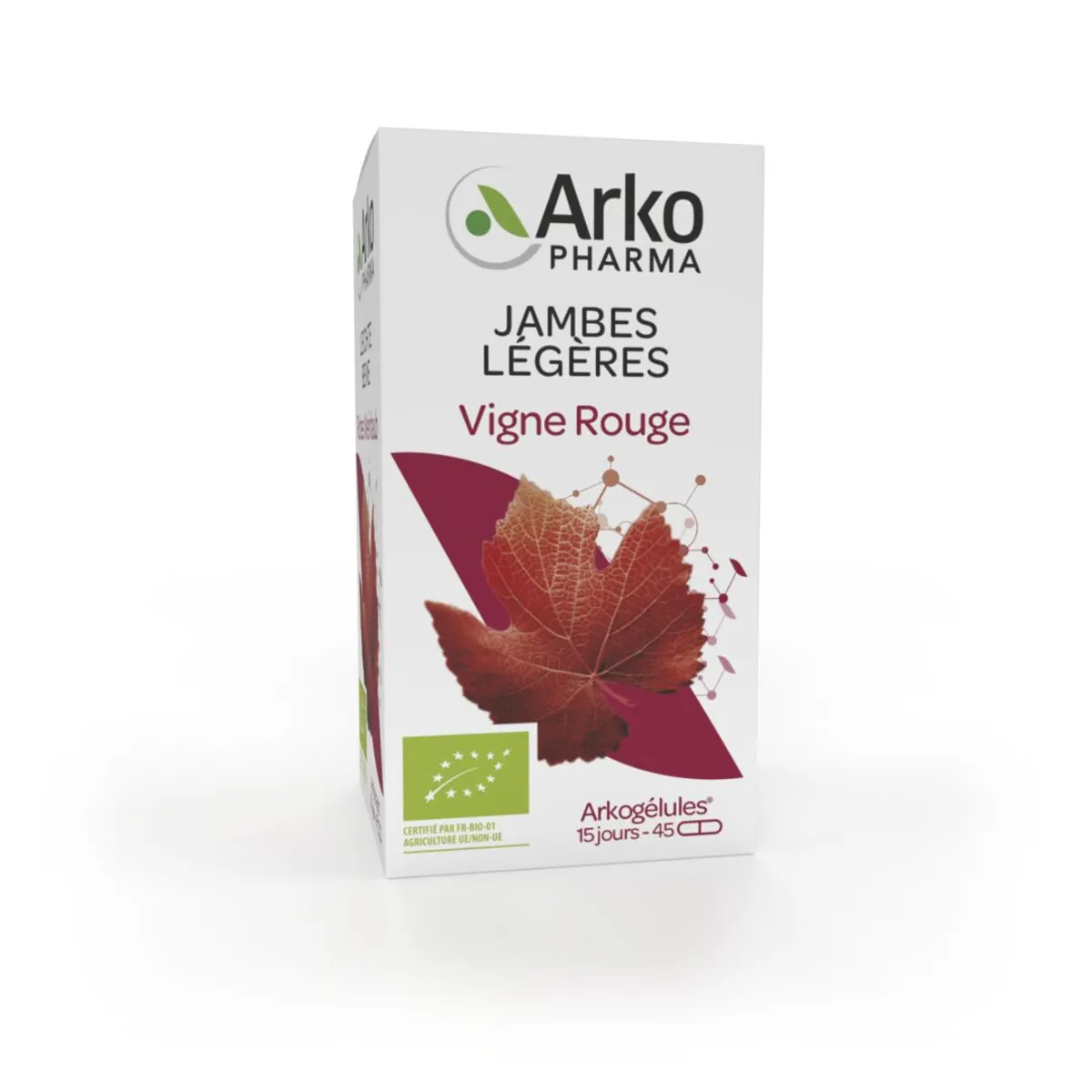 Arkogelules Vigne Rouge Bio 45 Capsules