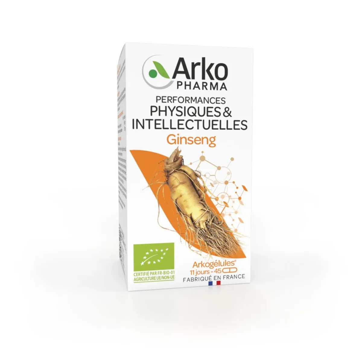 Arkogelules Ginseng Bio 45 Capsules