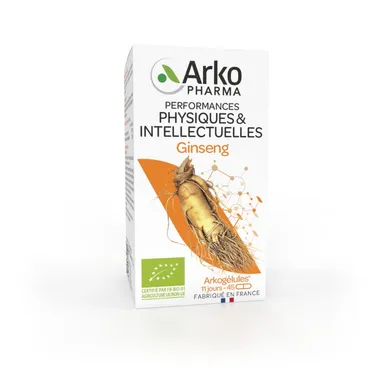 Arkogelules Ginseng Bio 45 Capsules