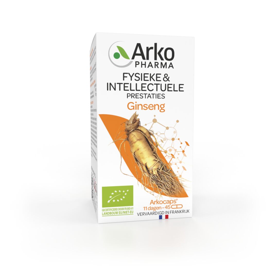Arkogelules Ginseng Bio 45 Capsules - Arkopharma