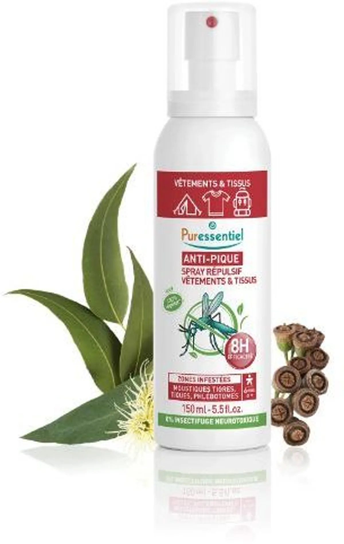 Puressentiel Spray tegen beten Kleding en Stoffen 150 ml