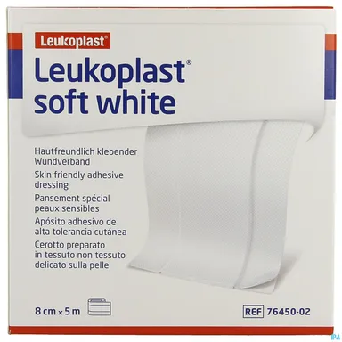 Leukoplast Soft White 8 cm x 5 m