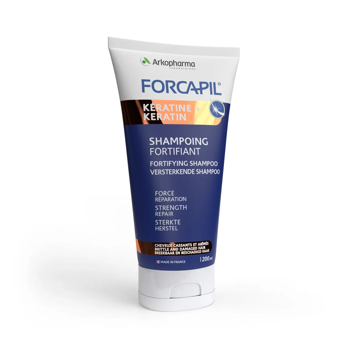 Forcapil Shampooing Fortifiant Kératine+ 200ml