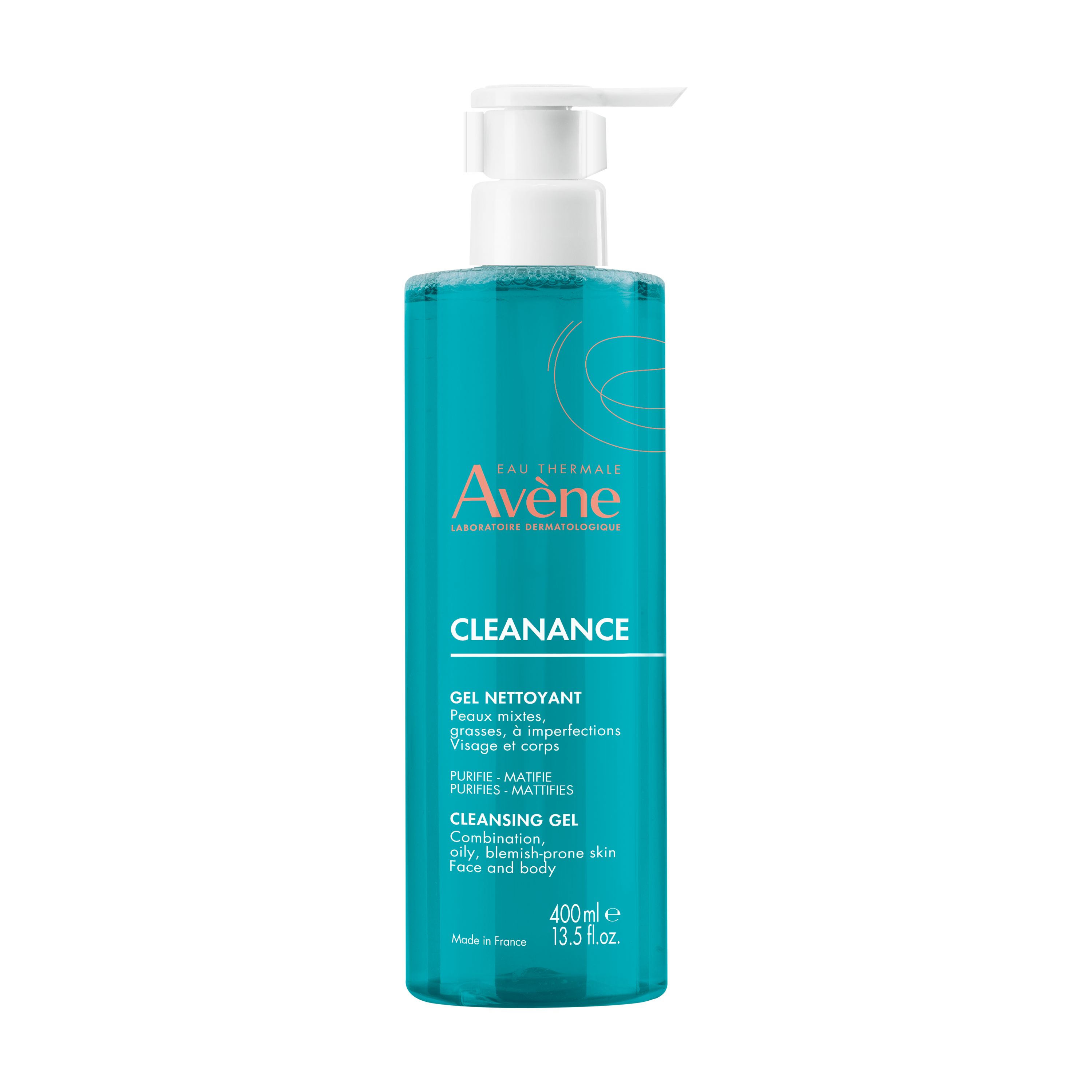 Avène Cleanance Reinigingsgel Zuivert & Matteerd 400Ml - Avène