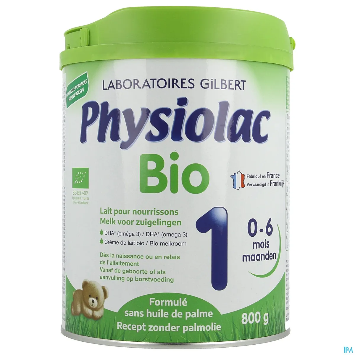 Physiolac Bio 1 Poedermelk Nieuwe Formule 800 g