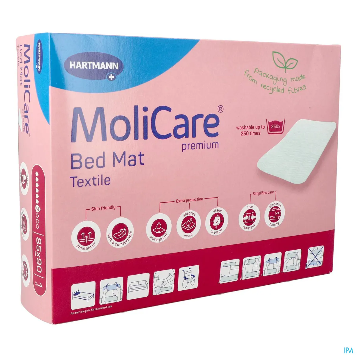 Molicare Premium Bed Mat 85cmx90cm 1 Pièce