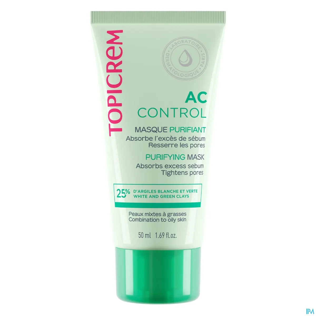 Topicrem AC Control Zuiverend Masker 50 Ml